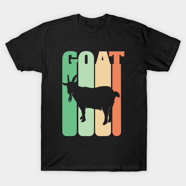 Goat - Goat Retro T-Shirt by Kudostees